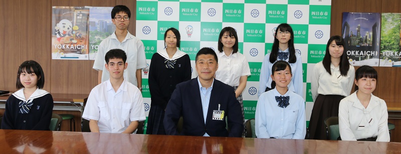 自分の持てる力を出す　文化部全国大会出場を激励