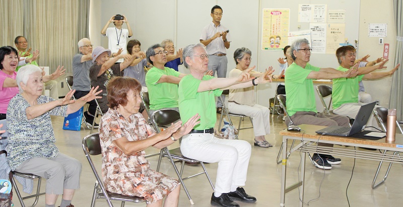 常磐にご当地体操完成　介護福祉士ら監修