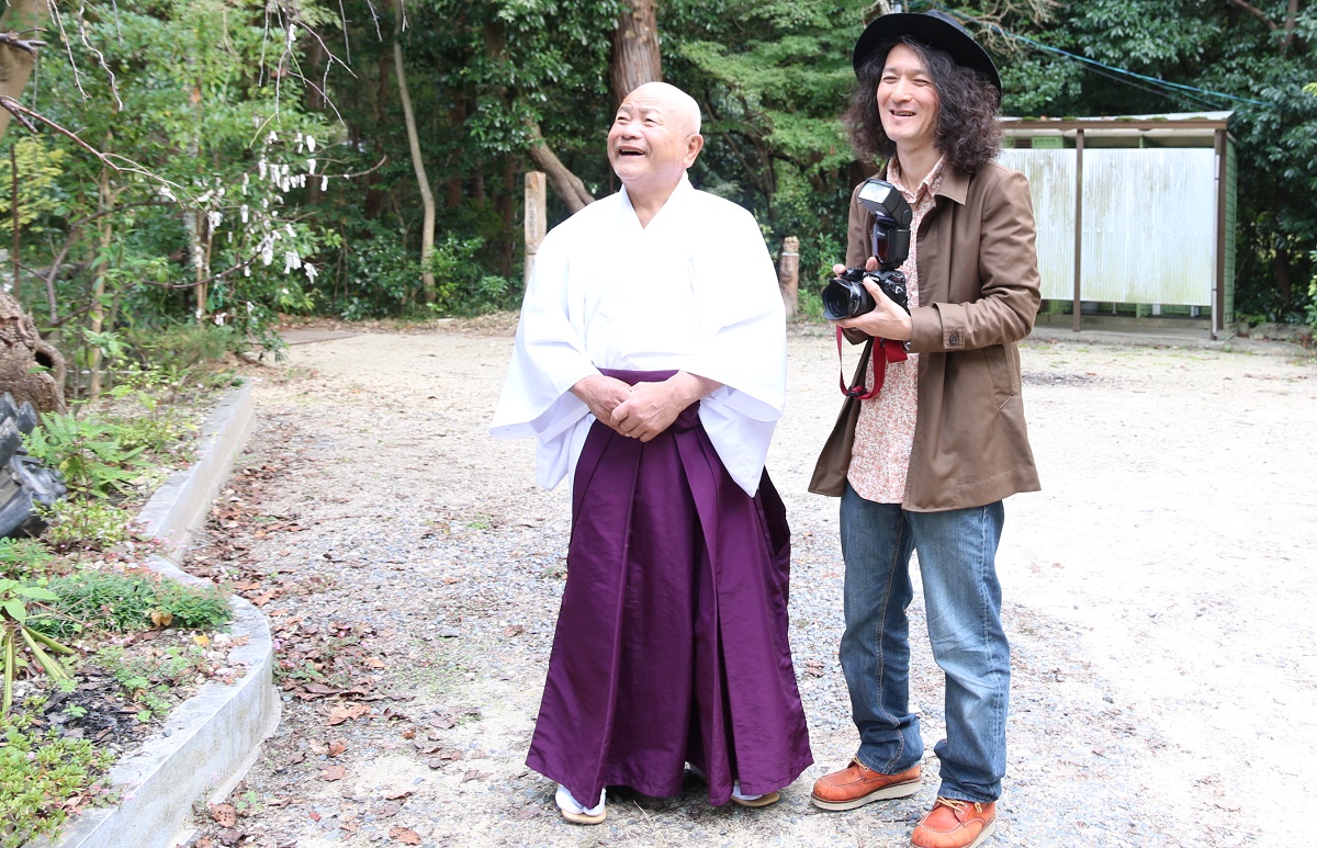 なじみ深い吉田神社主題　「おかもとこうきち」さん来月写真展