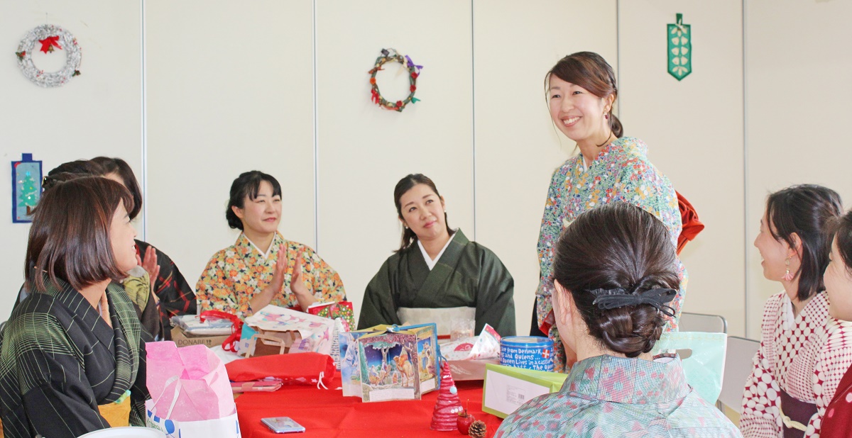 あるものを大切にして　四日市キリスト教会「着物会」