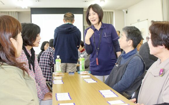 「もしバナゲーム」通じ住民の関係作り学ぶ　　橋北地区で取り組み