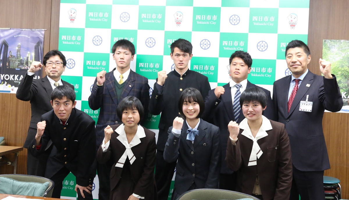 全国大会へ意気込み　冬季開催の全国大会出場高校