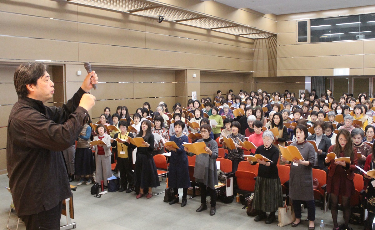 希望や勇気込め演奏を