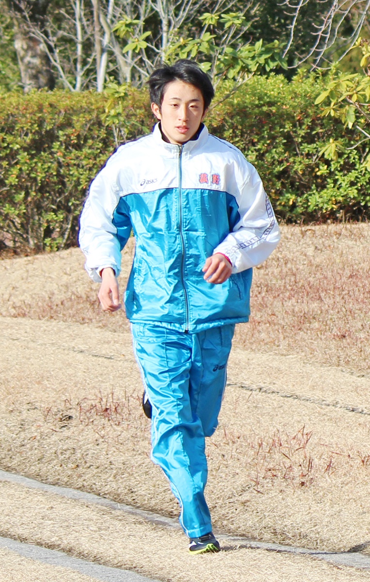 攻めの走りで区間賞目指す　伊藤秀虎君