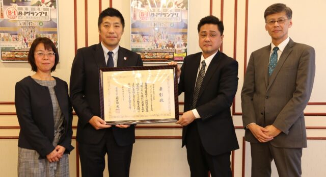 「郷土・水沢」へ親しみや誇りを　水沢小が文部科学大臣表彰を報告