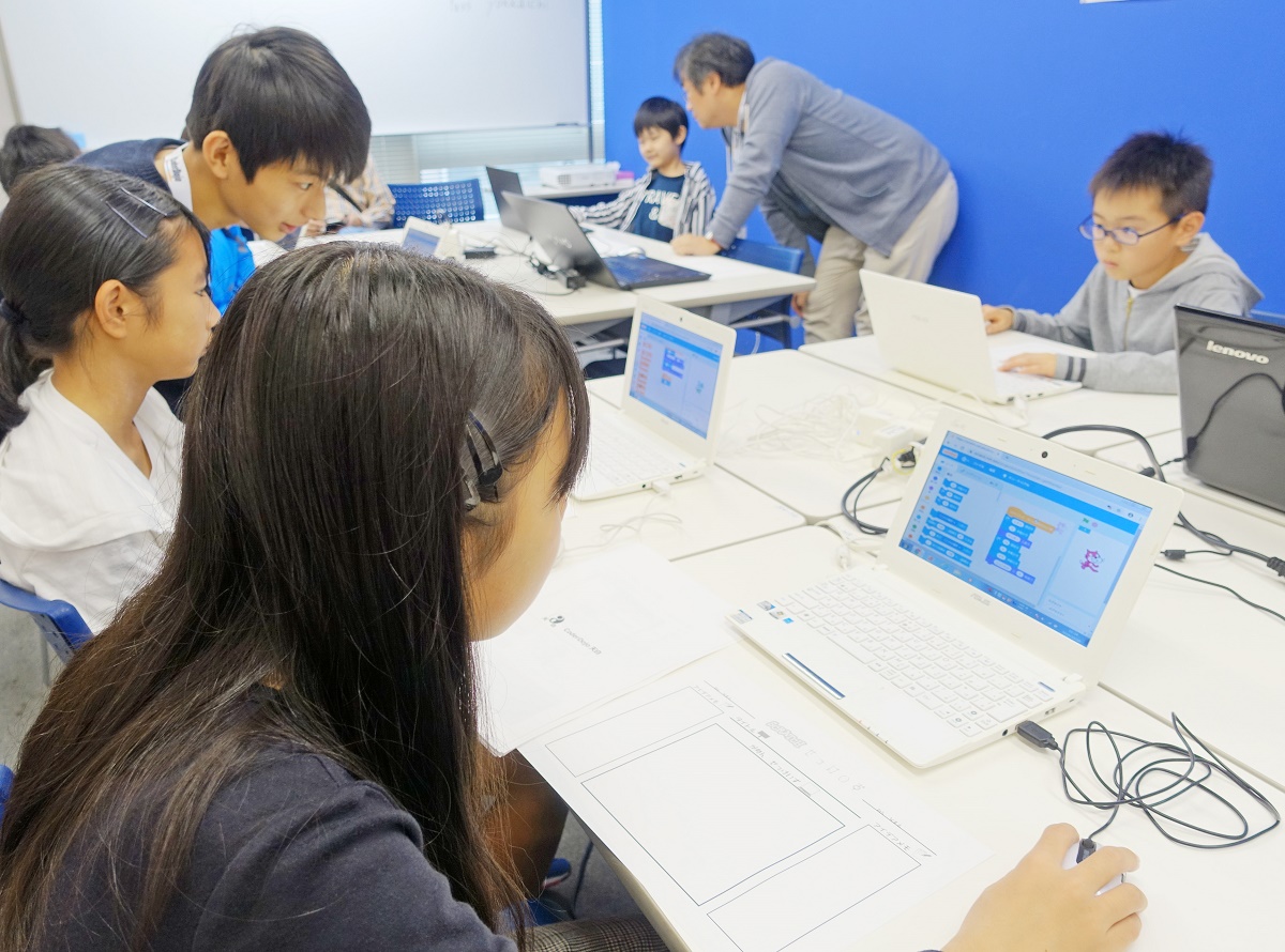 小中学生向け無料プログラミング講座　4月開始エドウェル四日市