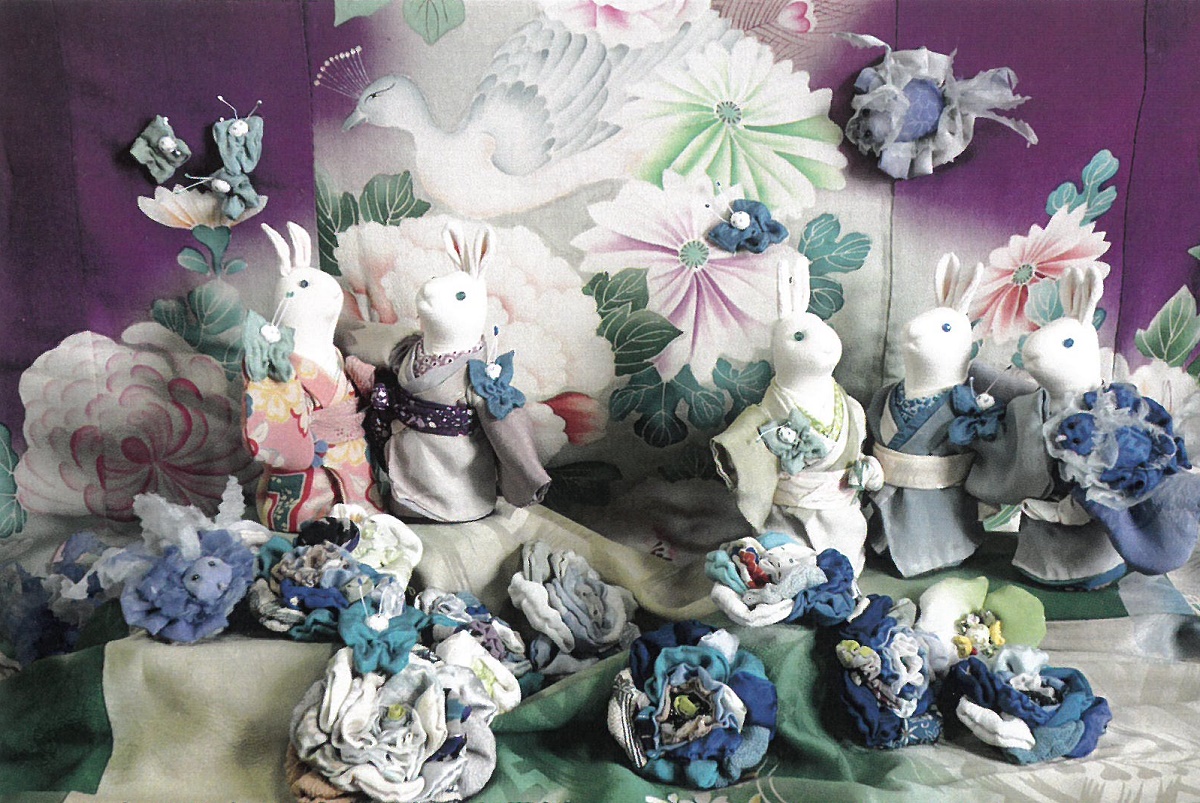 20回目の作品展　3月20日から「ちりめんうさぎ～小さな世界～」