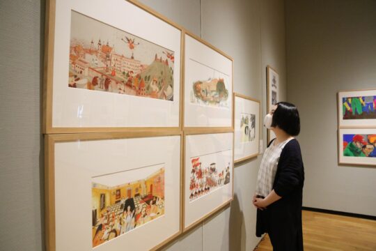 四日市で2年ぶりイタリア・ボローニャ国際絵本原画展　四日市市立博物館