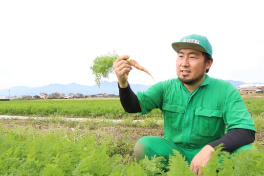 野菜を身近に感じて　食育活動に情熱