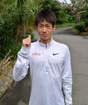 ニューイヤー駅伝「チーム優勝と区間賞目指す」　東京五輪男子マラソン代表の四日市市出身・中村匠吾選手