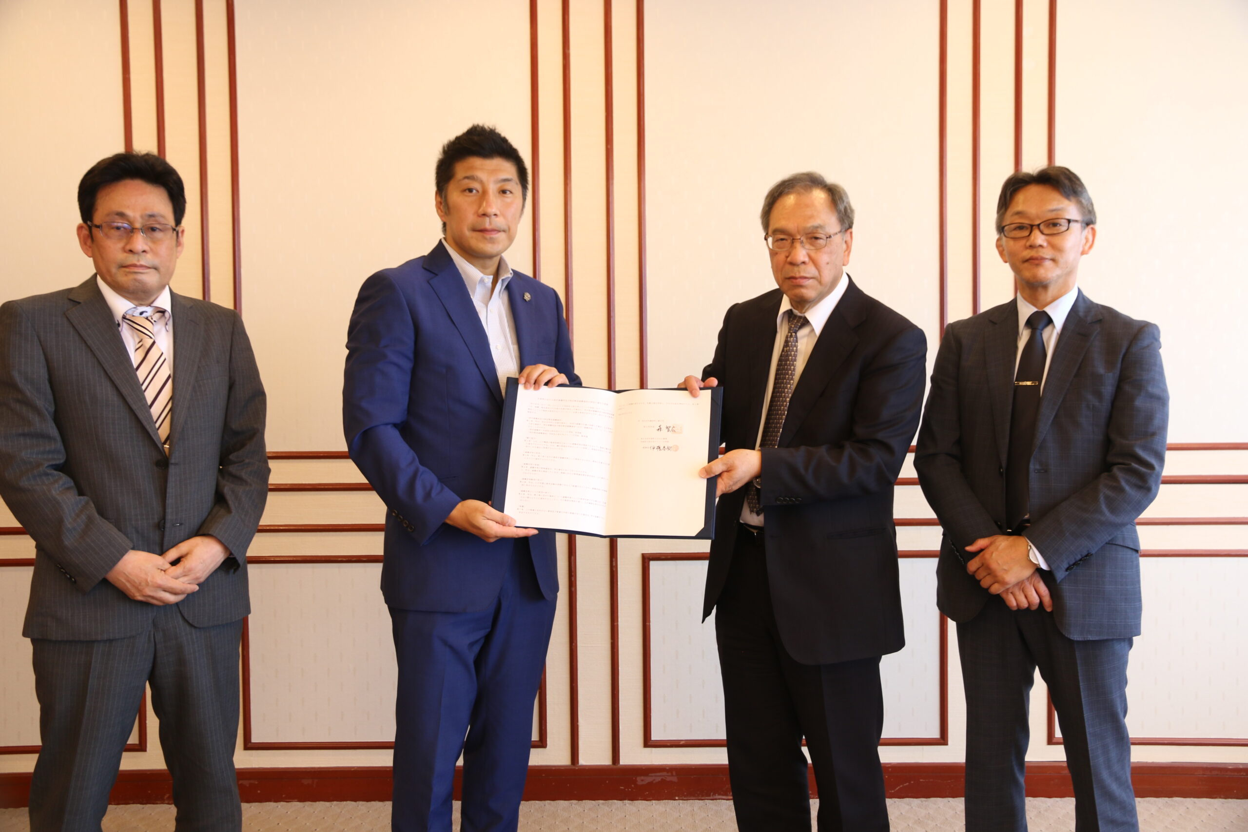 避難場所指定に関する協定締結　四日市メリノール学院と四日市市