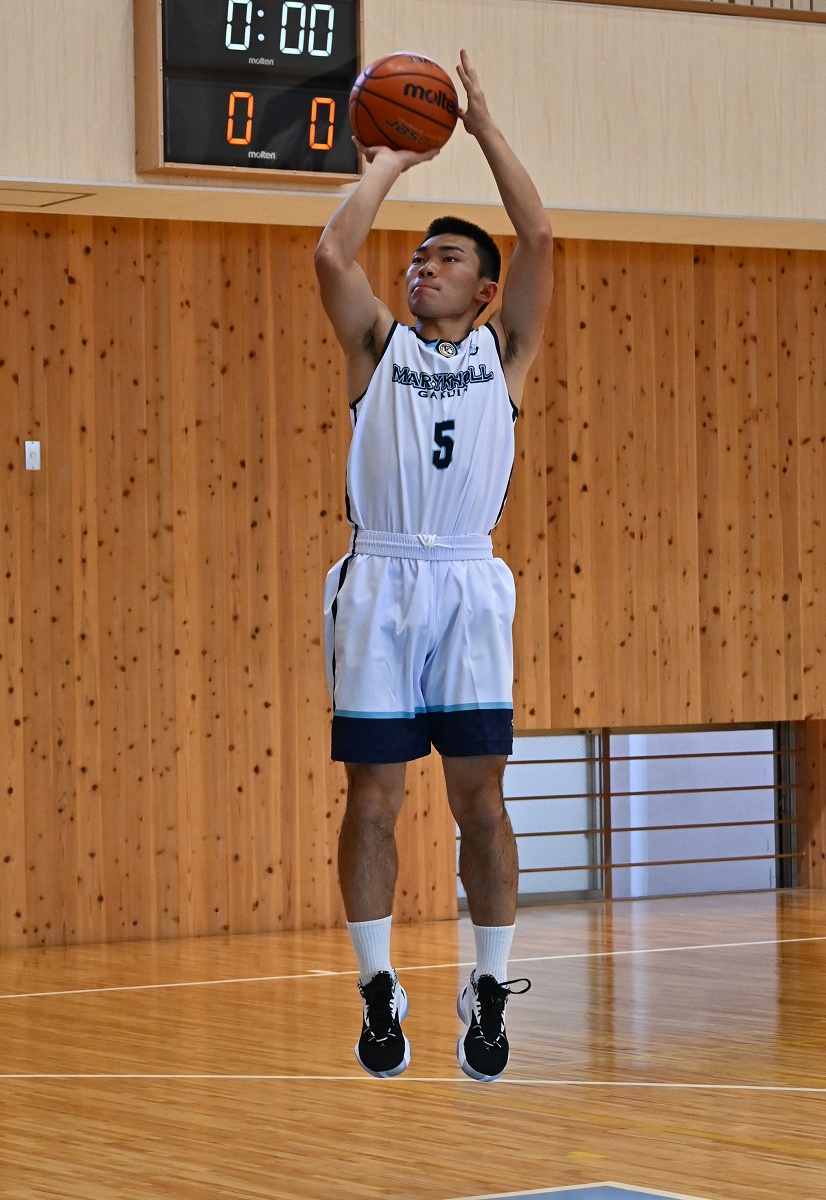 狙うは高校バスケの頂点　四日市メリノール学院　塚松奎太君