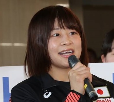 向田真優選手が金メダル　東京五輪女子レスリング53キロ級