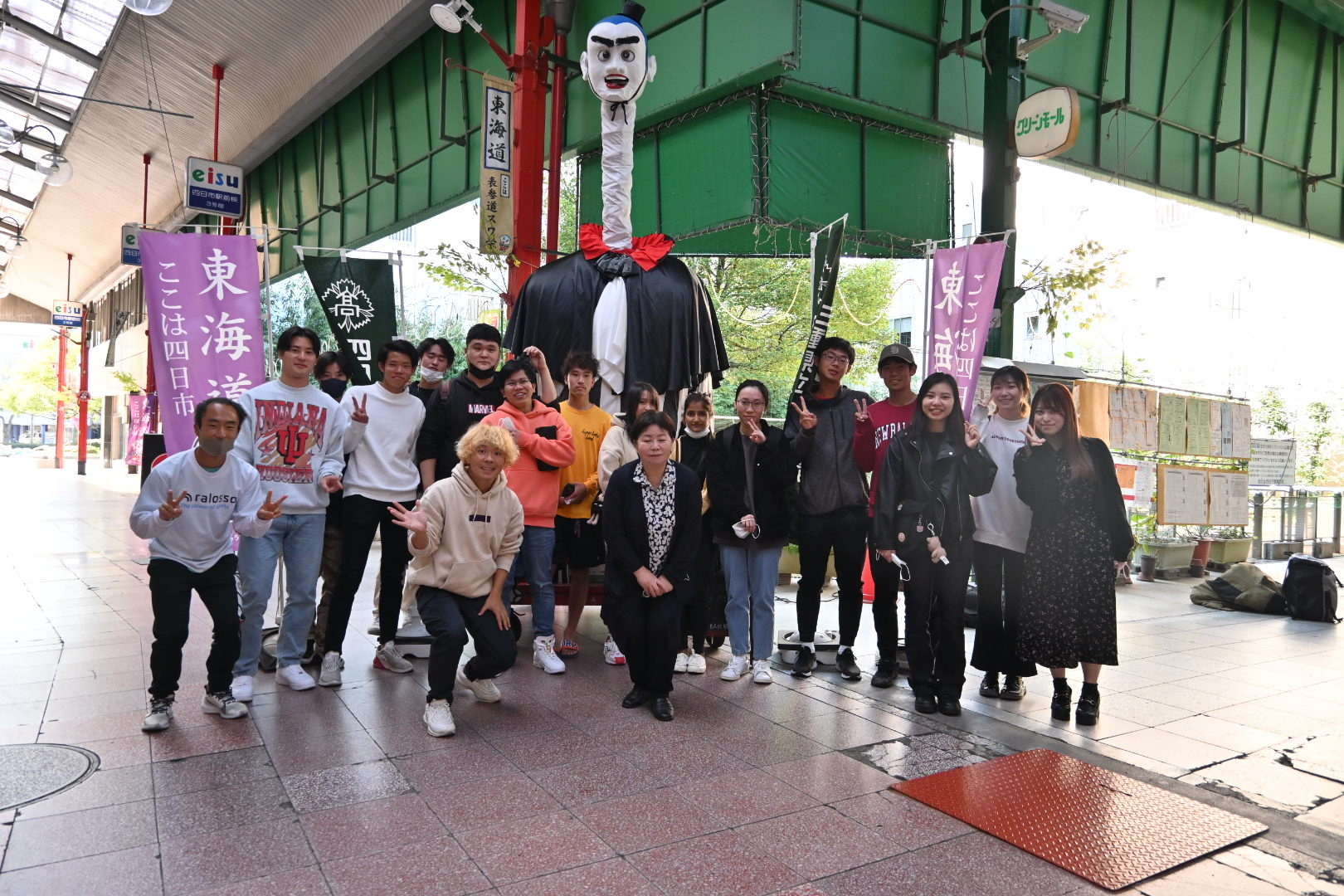 中入道モチーフの菓子プロジェクト始動　四日市大の学生がアイデア　