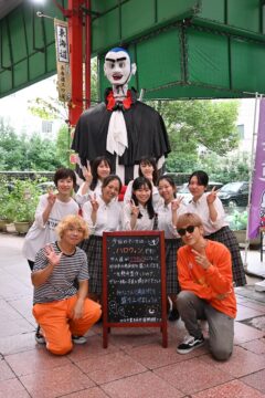中入道の秋衣装お披露目 　テーマはハロウィーン