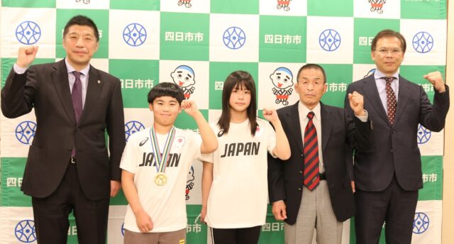 「世界に知れ渡る選手に」　レスリング全国大会で入賞