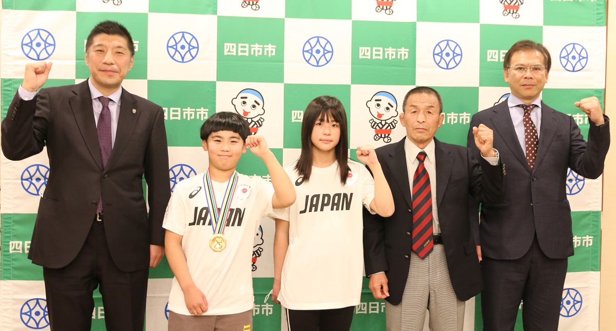「世界に知れ渡る選手に」　レスリング全国大会で入賞