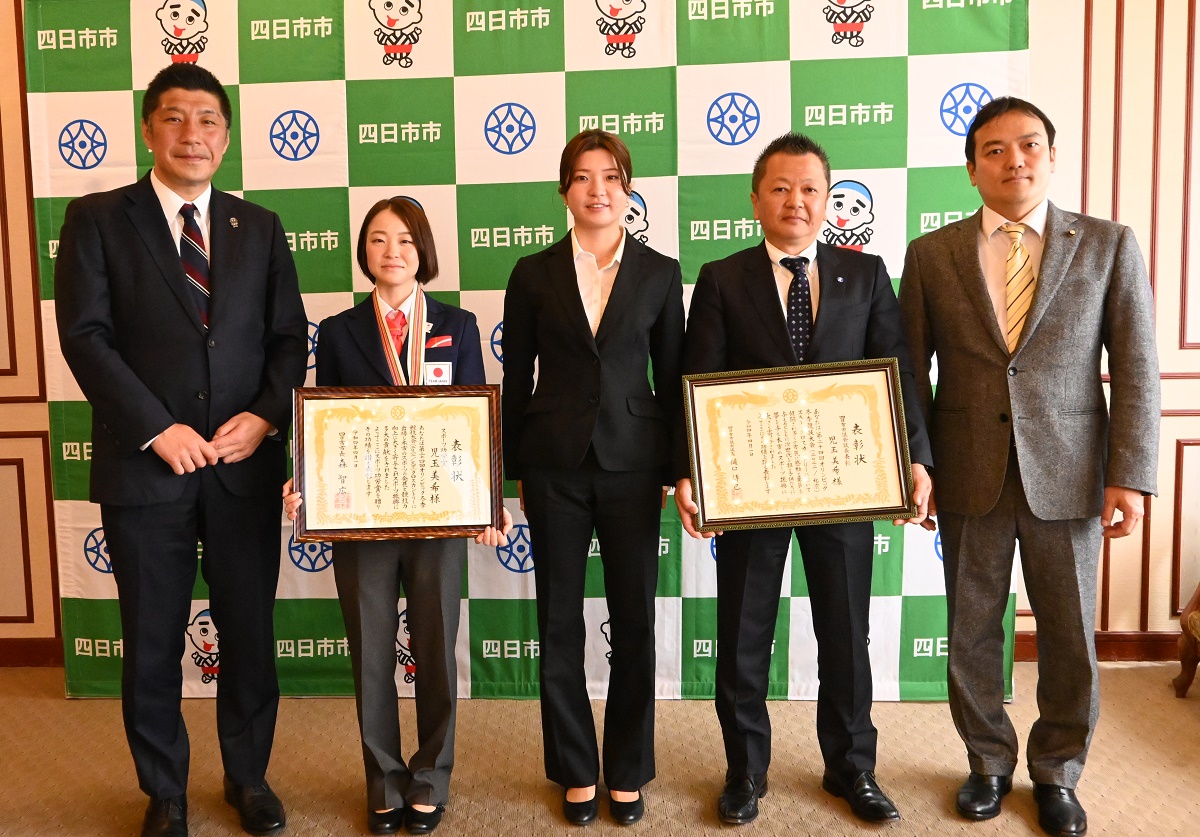 「感謝でいっぱい」　冬季五輪出場の児玉選手と国体冬季大会出場の渡邉選手　