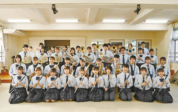 四日市南高校 吹奏楽部　「濃い練習」で県代表狙う