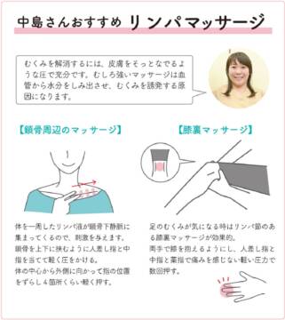 【わたしを楽にするモノとコト】　 むくみを防いで流れを改善