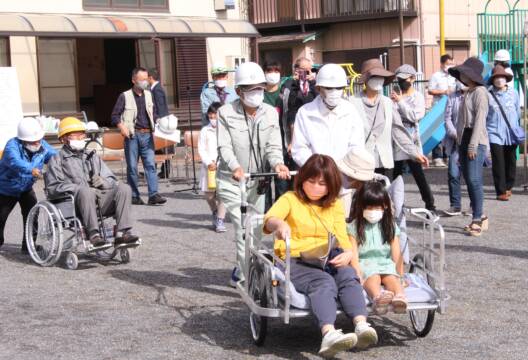 ３年ぶり防災訓練で災害に備え　四日市市の大瀬古町自治会