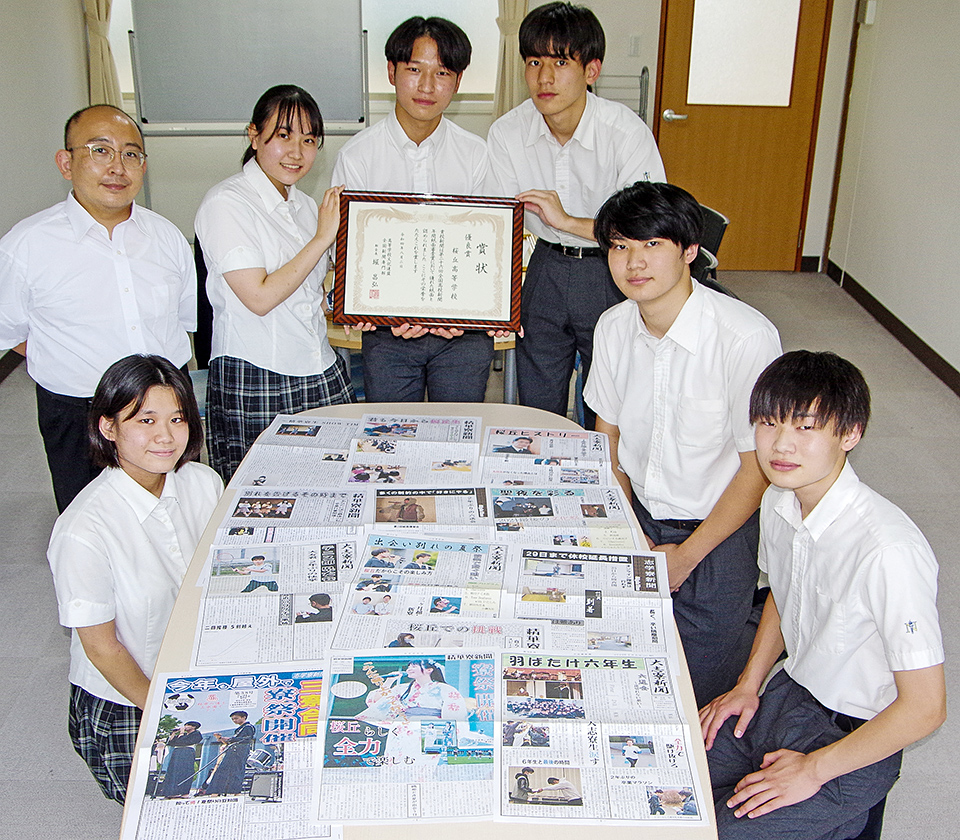 全国コンテストで好成績 伊賀市 桜丘中・高　新聞サークル
