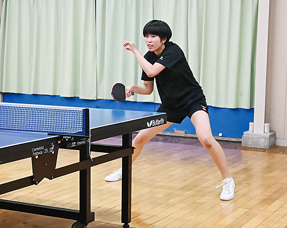 【希望の星】卓球がいちばん大切 白子高校 由井心菜選手