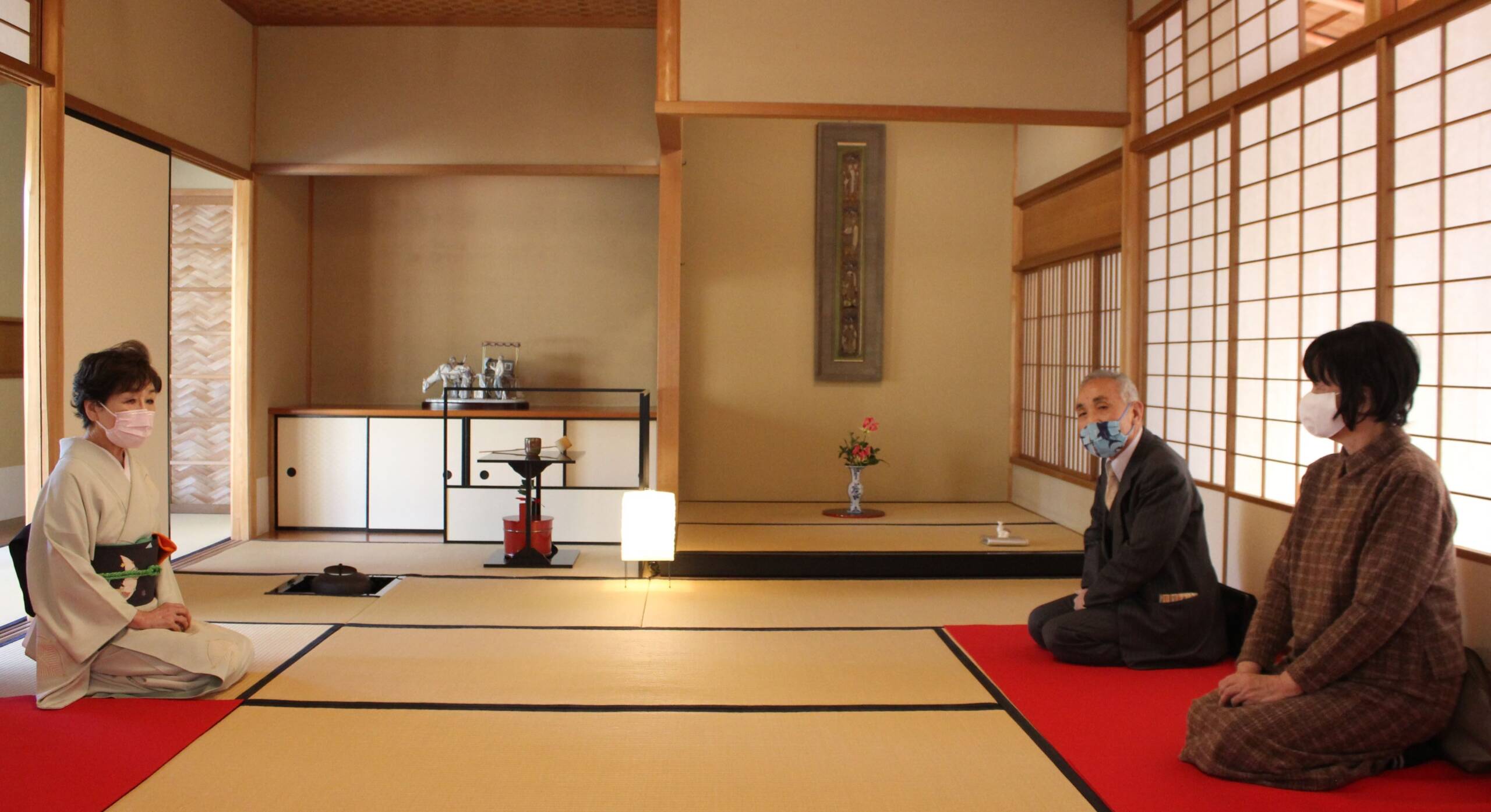 クリスマス茶会で季節と遊び心を楽しむ、四日市の茶室「泗翠庵」