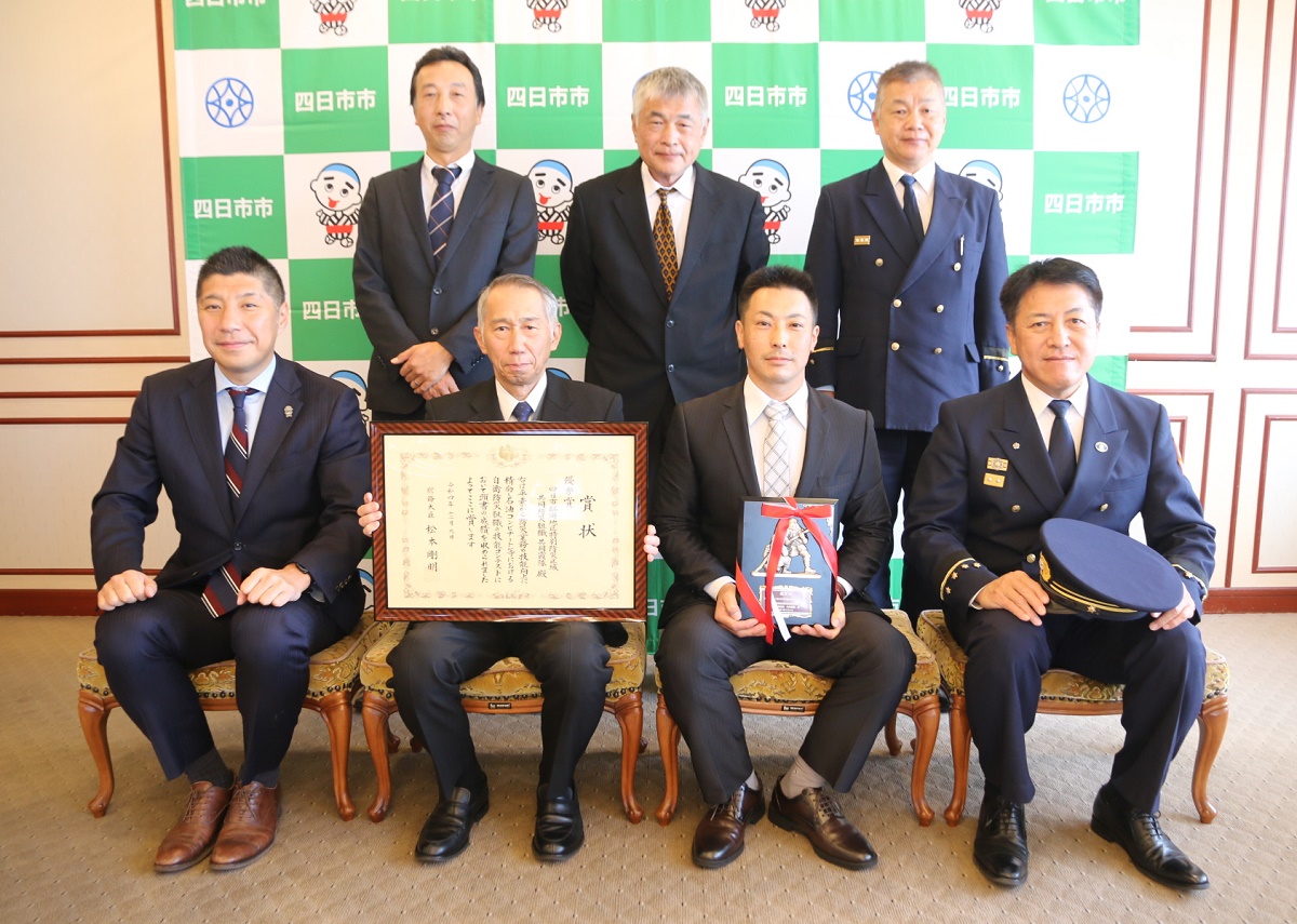 総務大臣表彰で優秀賞　自衛防災組織の技能コンテスト　四日市コンビナートから初の受賞