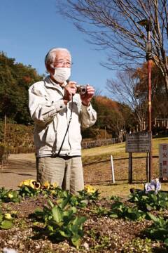 【ロングライフ】垂坂公園の魅力発信　緑の会羽津・田中逸夫さん(86)