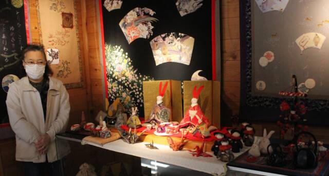 着物にあらたな命を込めて、四日市市楠歴史民俗資料館で「古布で遊ぶ展」
