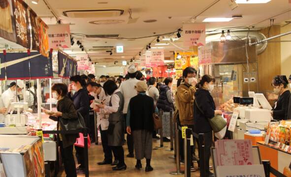 イチゴのスイーツや限定弁当など、近鉄百貨店四日市店で春の北海道大物産展始まる