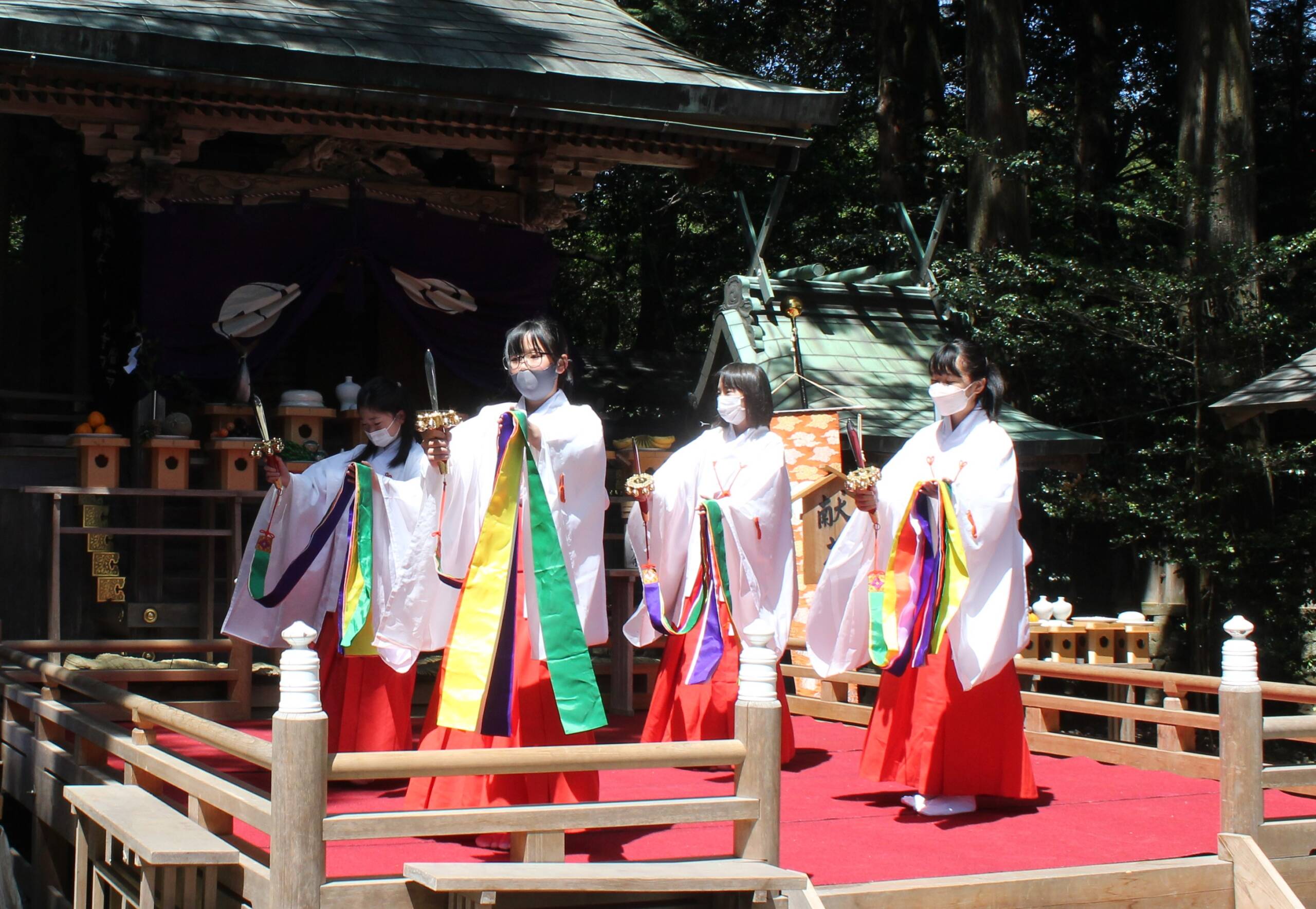 4年ぶりにパレードが復活、四日市・水沢の足見田神社で新茶まつり