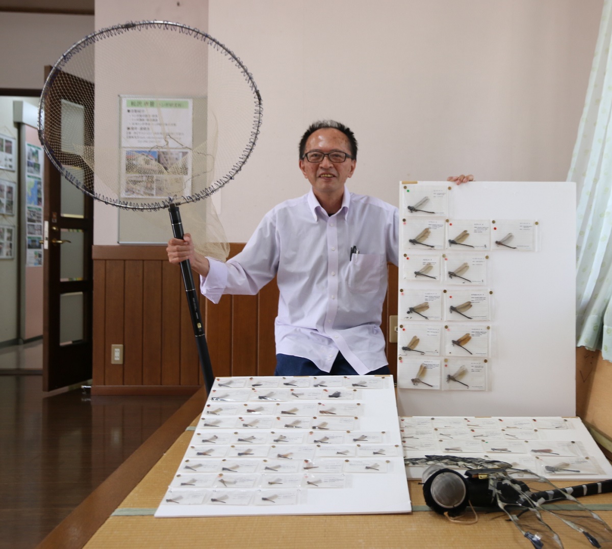 トンボ通じて自然環境などの大切さ伝える　四日市に「トンボ研究所」　松沢孝晋さん