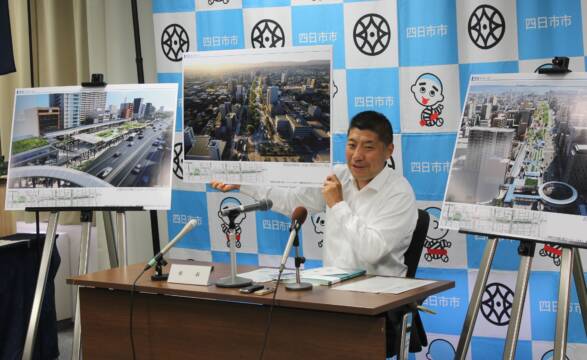 四日市市が中央通り再編基本計画を公表、あらたなイメージ図も