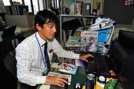 プロモーションに全力投球　四日市市役所の中村さん