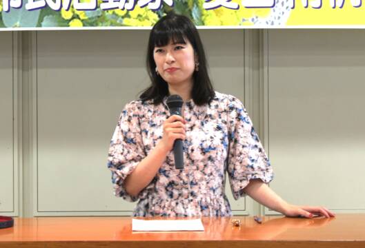 「若者が参加する市民運動に」、四日市で菱山南帆子さんが講演、九条の会よっかいち十八周年のつどい