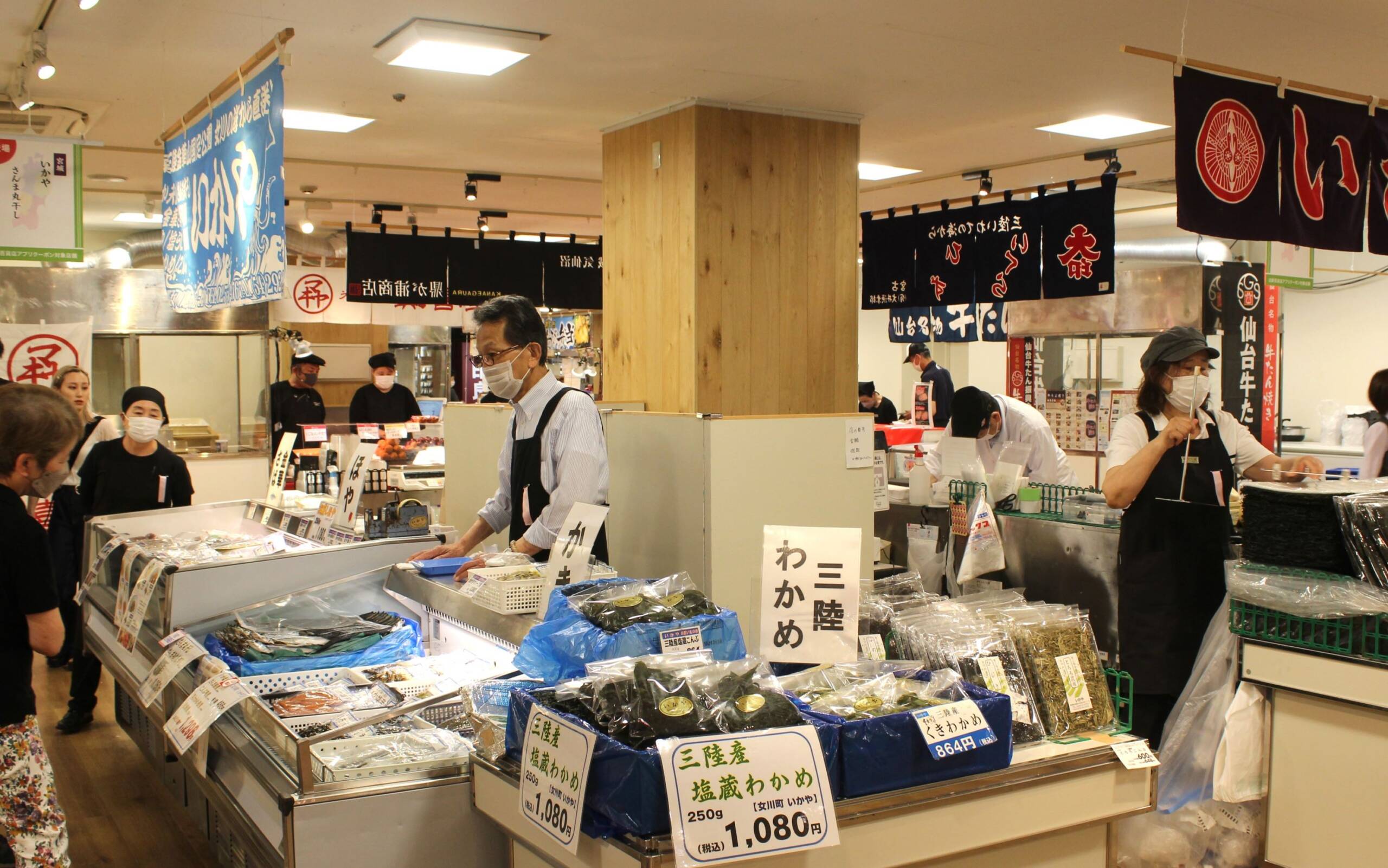 肉や海鮮の豪華な弁当、菓子や工芸品も紹介、近鉄百貨店四日市で「東北六県　味と技めぐり」始まる
