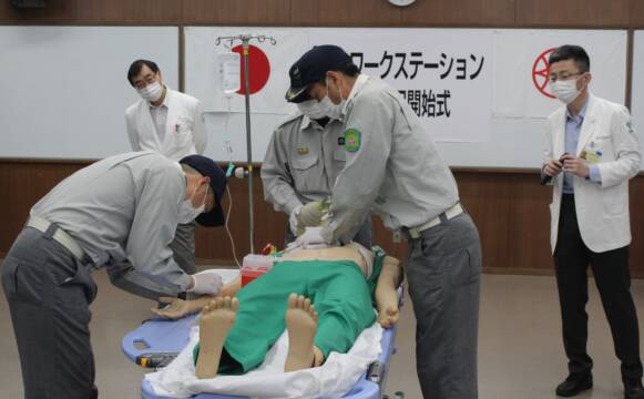 救急ワークステーション、三重県立総合医療センターでも運用へ、四日市市消防本部と連携