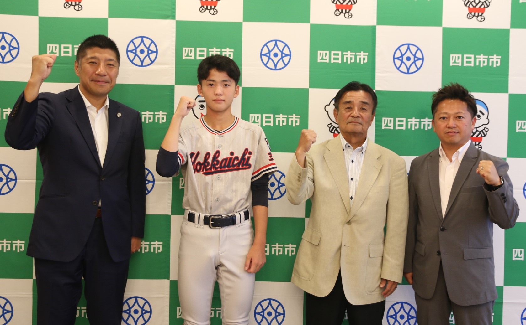 「光栄でうれしい」　世界少年野球大会に出場　四日市ボーイズの森君　