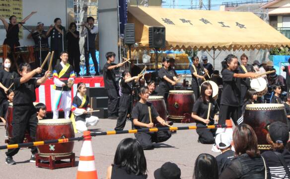 「焼きはまぐり」に長い列、マルシェも復活、四日市で楠町商工会まつりなどにぎわう