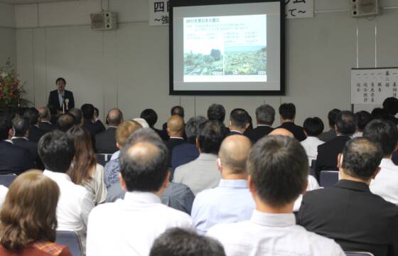 「国の直轄事業で海岸整備を」、国会議員らも出席し「四日市港海岸シンポジウム」を開催