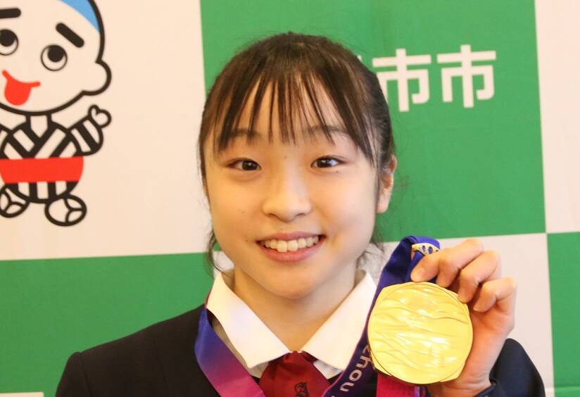 相好体操クラブ所属の岡村真選手　パリ五輪代表に内定