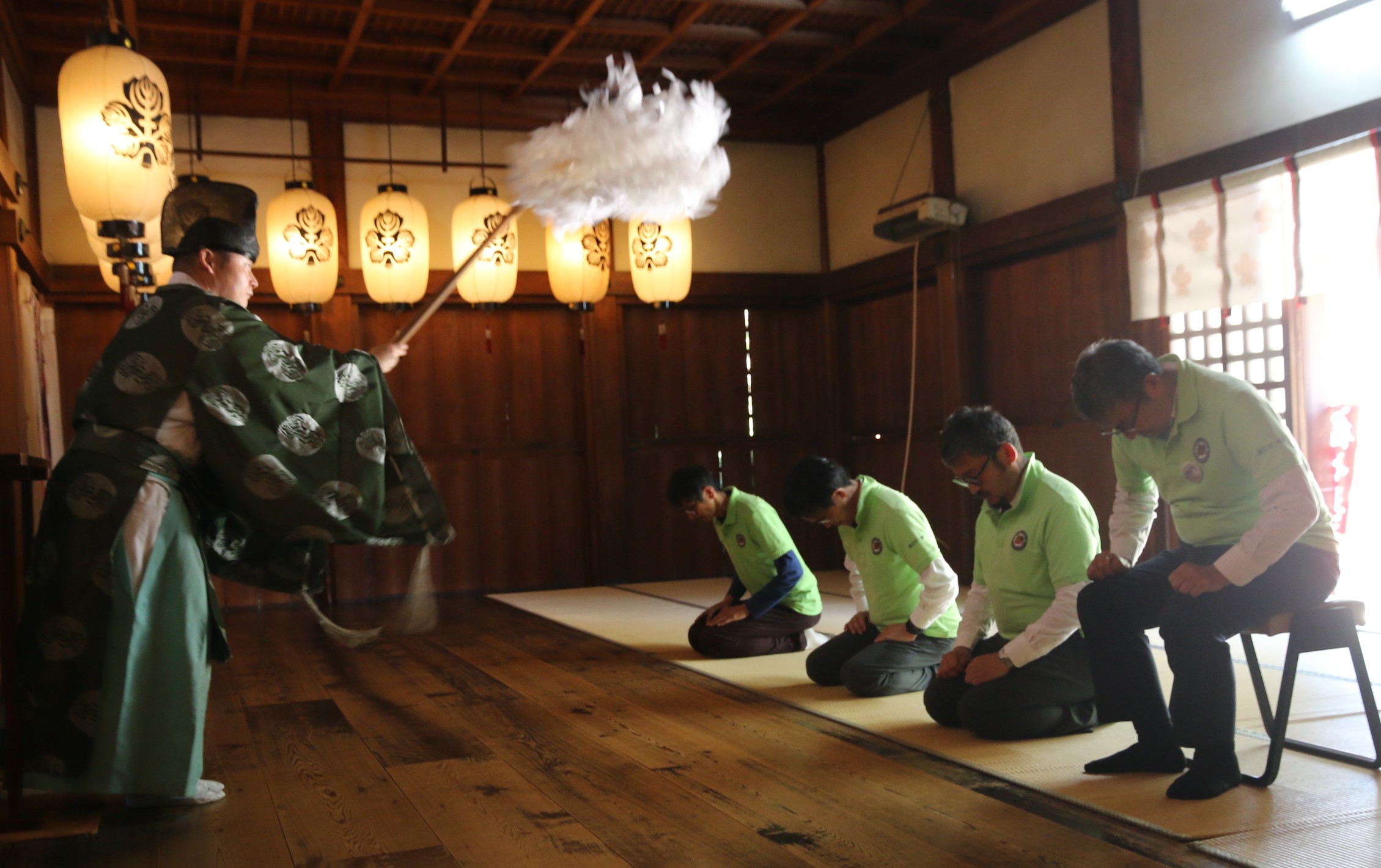 開催まであと10日　東海・北陸B-1グランプリin四日市　諏訪神社で晴天祈願
