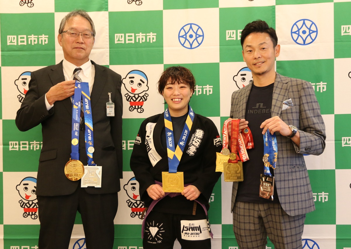 世界選手権にも挑みたい　全日本ブラジリアン柔術選手権で優勝　川中綾子さん