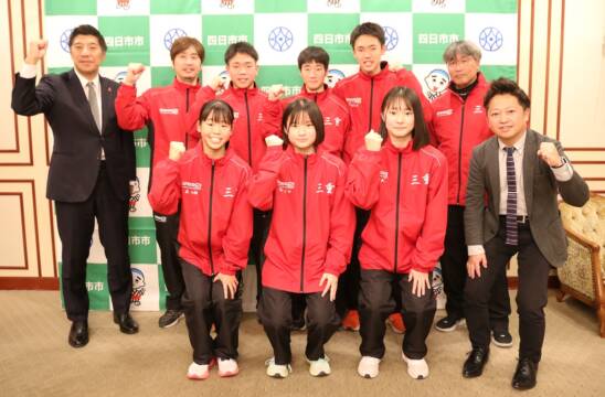 三重県選抜の選手として出場　ジュニアセレクトカップハンドボール大会　意気込み話す