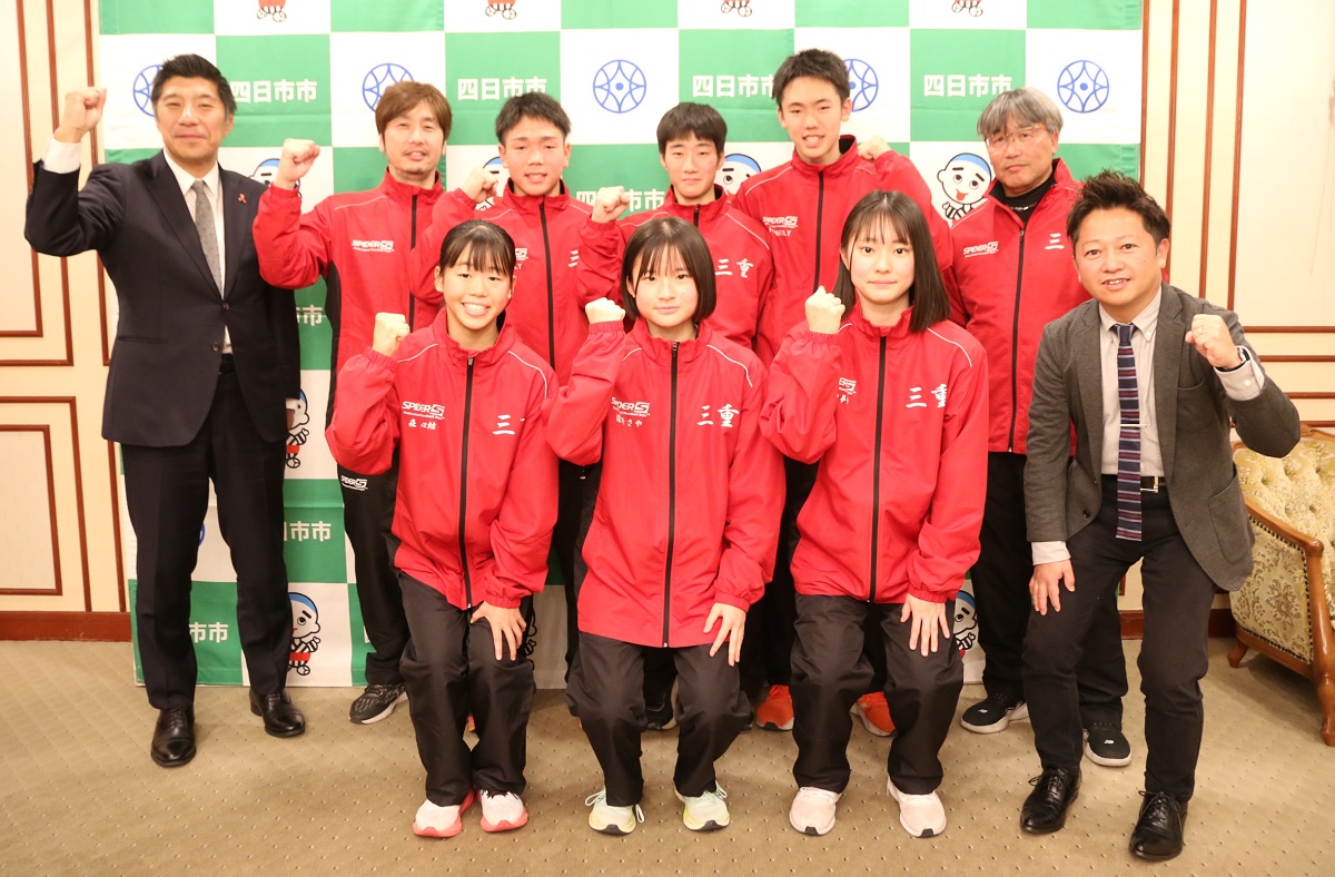 三重県選抜の選手として出場　ジュニアセレクトカップハンドボール大会　意気込み話す