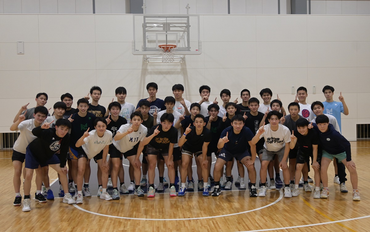 「まずは一勝」　2年連続ウインターカップ出場　四日市メリノール学院高校男子