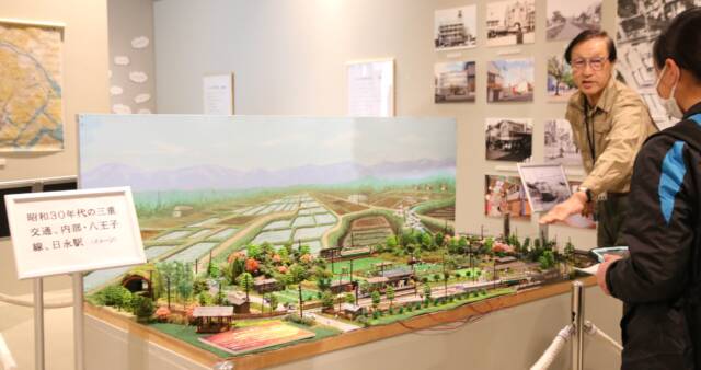 ペーパーアートで昭和の風景　紙の魔術師・太田隆司さんの作品を展示　四日市市立博物館で特別企画展