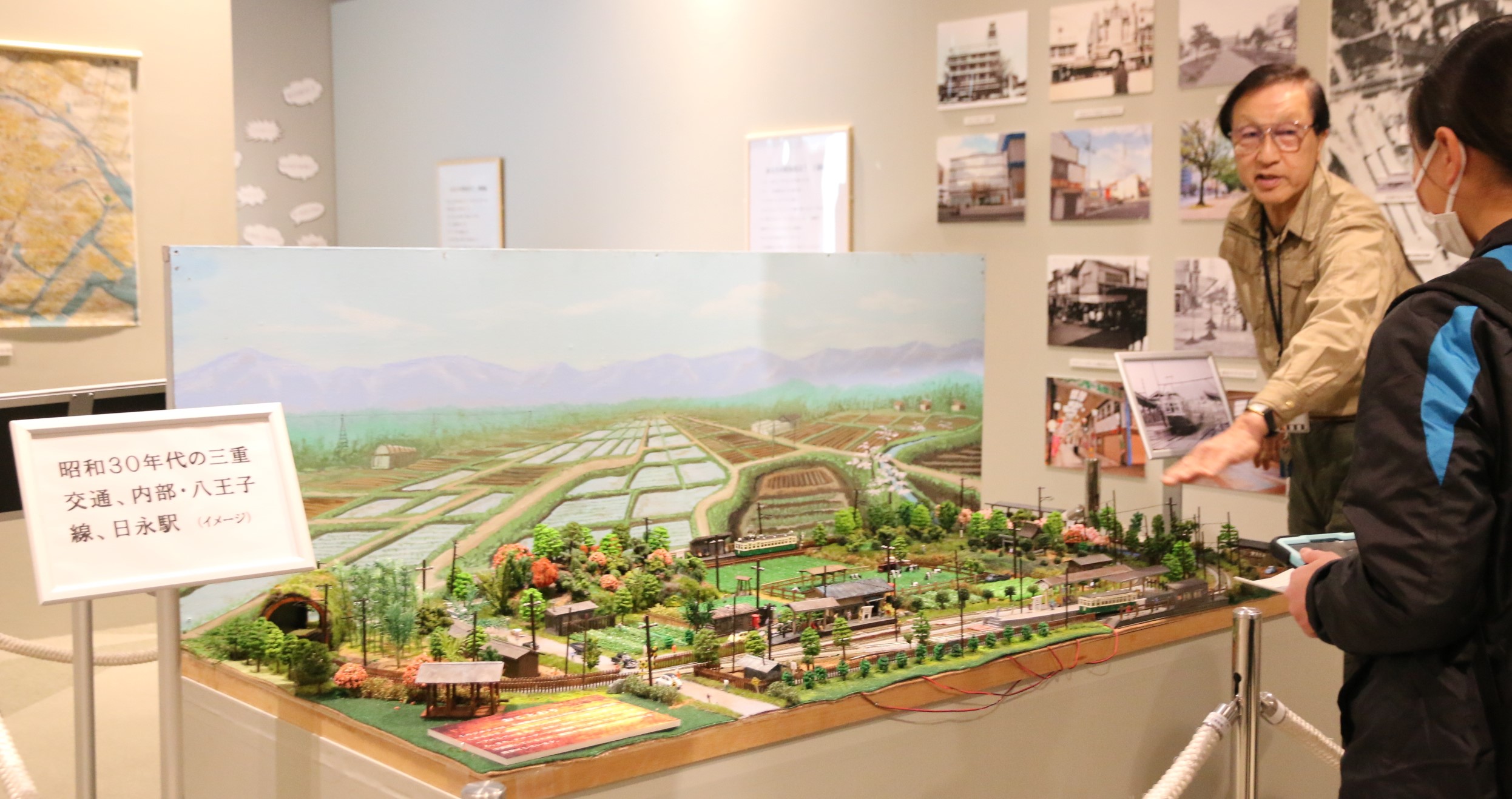 ペーパーアートで昭和の風景　紙の魔術師・太田隆司さんの作品を展示　四日市市立博物館で特別企画展